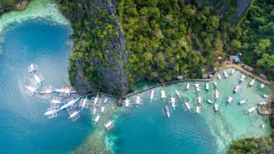 Palawan, Filipíny (Zdroj obrázku: canva.com).